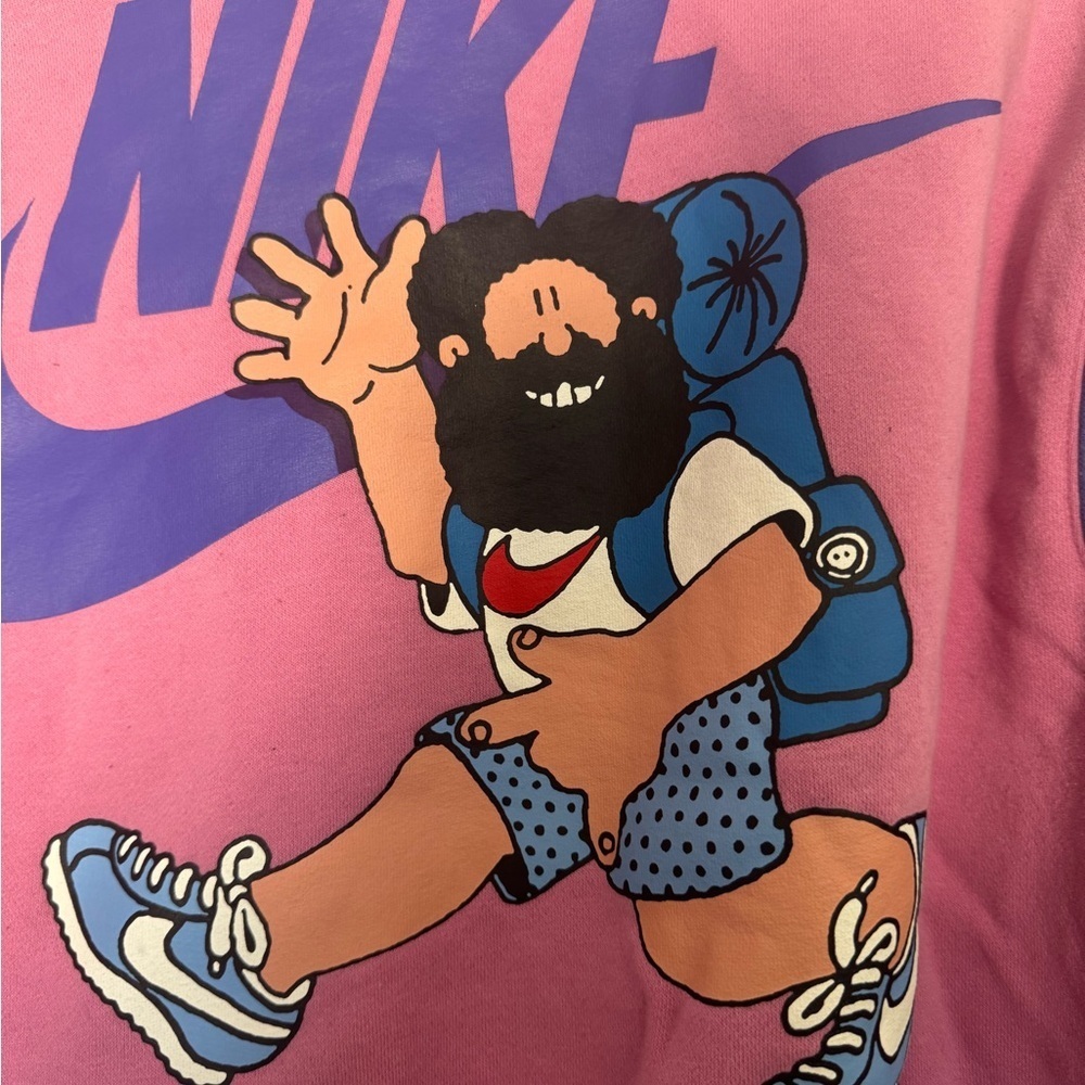 Nike Pink Hoodie - Picture 3 of 4